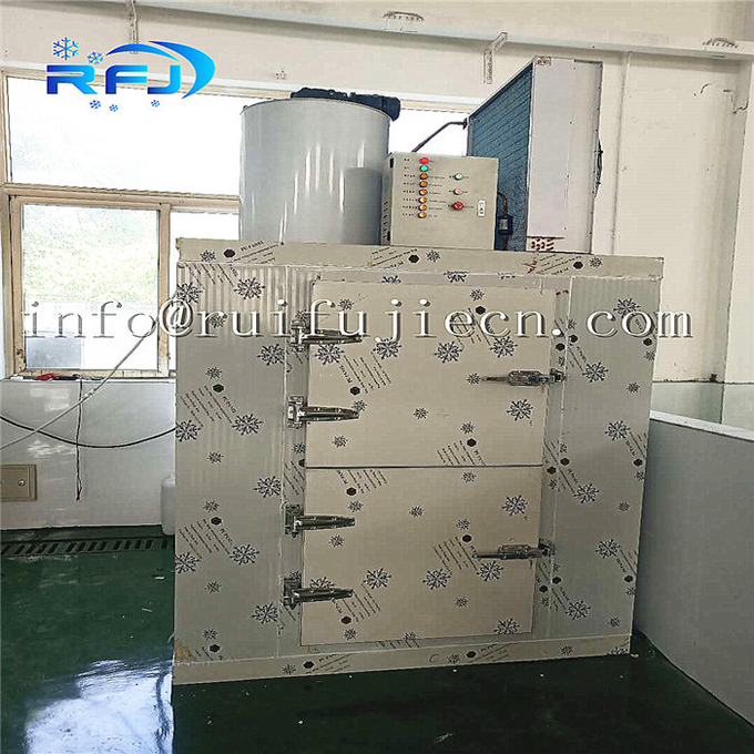 Machine de bloc de glace d'échelle d'eau de mer, CE LVD de machine à glaçons de flocon de partie supérieure du comptoir certifié