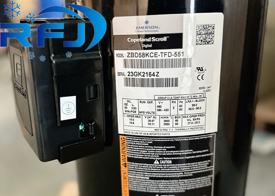 acheter Compresseur de réfrigération Copeland série ZBD 8HP ZBD58KCE-TFD-551 online manufacture