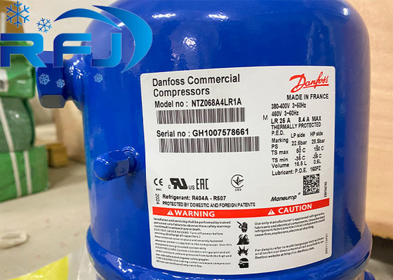 acheter Compresseur de réfrigération à piston Maneurop NTZ068A4LR1A réfrigérant R404a-R507 online manufacture