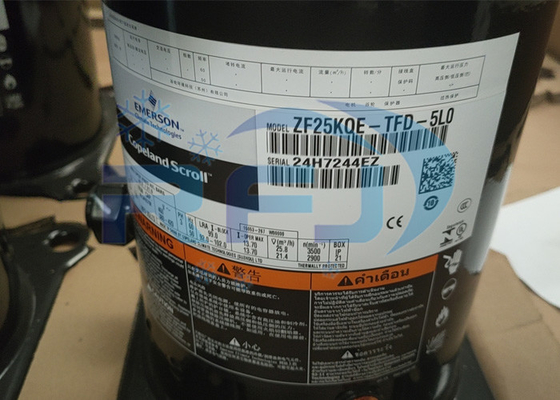 acheter Compresseur de réfrigération à rouleaux Copeland ZF25KQE-TFD-5L0 réfrigérant R404a online manufacture