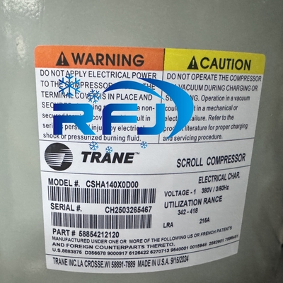 acheter CSHA140X0D00 Compresseurs Tandem Trane 380V-3PH-60Hz online manufacture