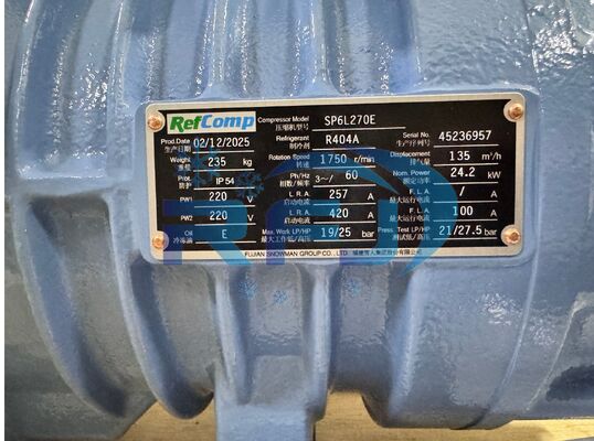 acheter Référence SP6-L-270E Compresseur à piston semi-hermétique online manufacture