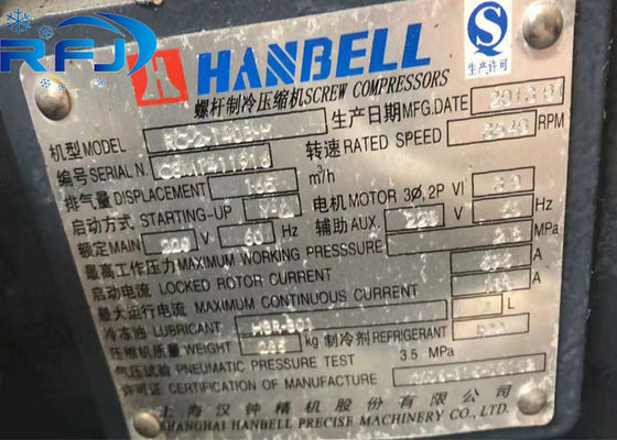 acheter Hanbell RC2-140B-Z Compresseur à vis de type alimentation CA pour le stockage à froid online manufacture
