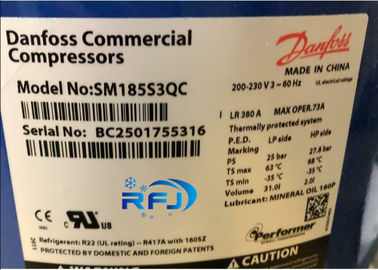 acheter Compresseur SM185S3QC de réfrigération de rouleau de l'interprète 60Hz de Danfoss online manufacture