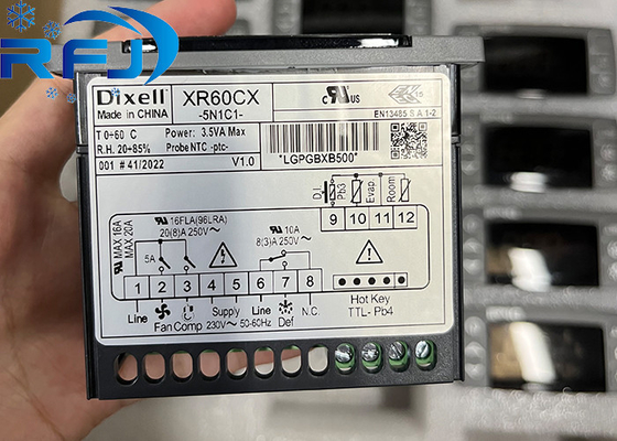 XR60CX-5N1C1 Contrôleur de température numérique Dixell 230V 3,5VA Max