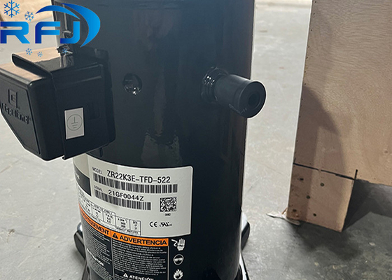 Compresseur à rouleaux de la série ZR Copeland 1.8 ~ 5.7HP Équipement de réfrigération ZR22K3-PFJ-552 1PHASE ZR22 ~ ZR68