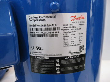 couleur de bleu de courant alternatif De compresseur de rouleau de l'interprète 8HP de 15HP R410A SH184A4ALB