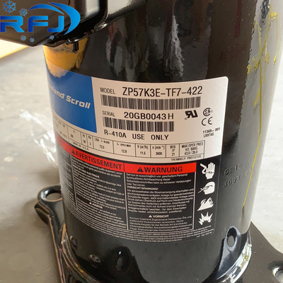 Copeland ZP57K3E-TF7-422 Compresseur à rouleaux de la série ZP à basse température