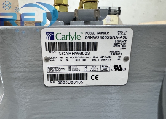 06NW2300S5NA-A00 85HP Compresseur de réfrigération à vis Carlyle avec réfrigérant R134A