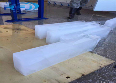 Bloc de glace de système de ventilation grand faisant à machine la production commerciale 10 tonnes/jour