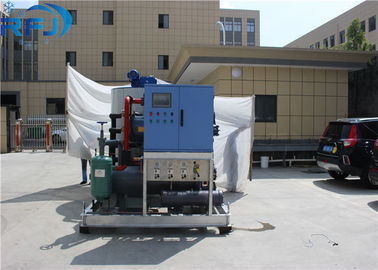 Capacité 3 tonnes de 14KW de bloc de machine de refroidissement à l'air à glace avec le congélateur direct