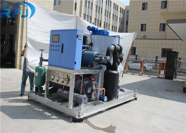 Économie d'énergie complètement automatique de machine à glace de flocon de contrôle pour le traitement des denrées alimentaires des produits alimentaires