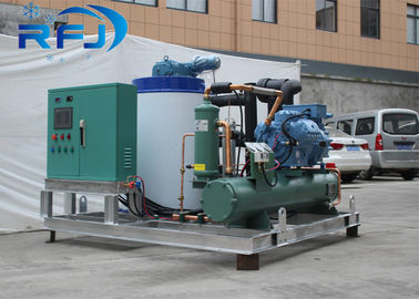 machine à glace 380V/50HZ de flocon industriel du tube 1-60t/24h avec la certification de la CE
