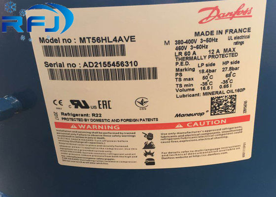 Compresseur de réfrigération à piston, MTZ144HV4VE Compresseur à rouleaux ac Durable