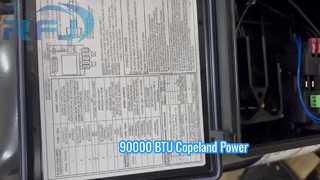 Rendement élevé du compresseur R410A de Copeland Scroll